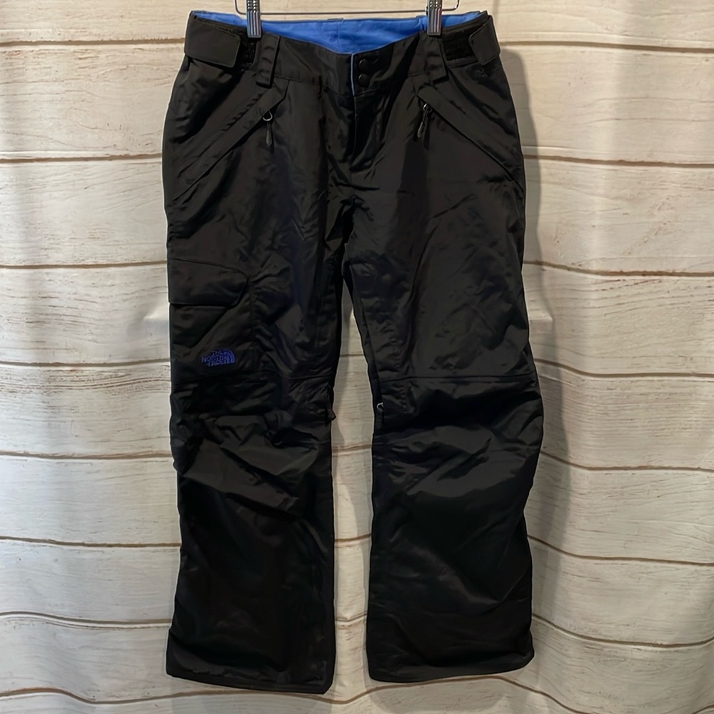 The North Face Women’s Ski Snow Pants Size Medium Black Hyvent Adjustable Waist